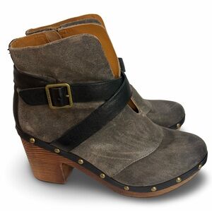 Kork-Ease Razzoli platform clog ankle boots